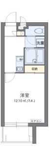 クレイノヒルサイド松尾Ⅲの間取り画像