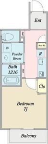 COZY川名本町の間取り画像