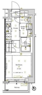 ARKMARK東大井の間取り画像