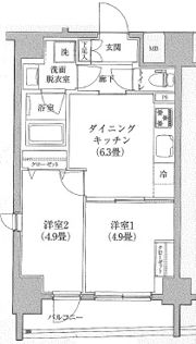 ルフレプレミアム向島の間取り画像