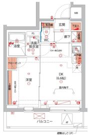 ベルグレードSIの間取り画像