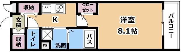 アヴァンセ瀬田の間取り画像
