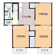 ロイヤルパレスBの間取り画像
