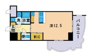 ロイヤル博多駅前の間取り画像