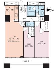 ラクシア品川ポルトチッタの間取り画像