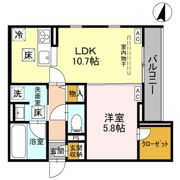 Noble raffiner北浦和の間取り画像