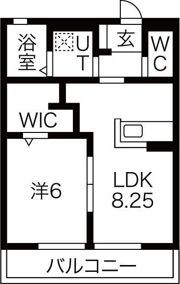 ハピネスの間取り画像