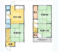 久保田純生借家7号の間取り画像