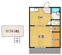 オアシス片野新町（旧：片野新町IIレジデンス）の間取り画像