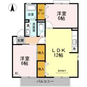 ビラ芳翠の間取り画像
