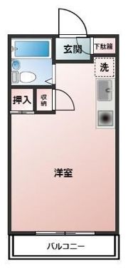 ハーベストハイムの間取り画像