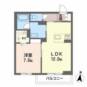 ノルディア野田の間取り画像