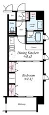 KAISEI四天王寺の間取り画像