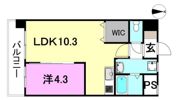 Mayfair南江戸Premiumの間取り画像