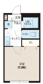 レピュア蓮根レジデンスⅡの間取り画像