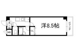 ヴィヴァーチェ智恵光院の間取り画像