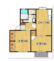 タウニィひわかの間取り画像