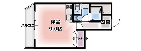 パーク・ヴェール新森の間取り画像