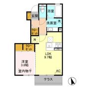 ウッドランド Aの間取り画像