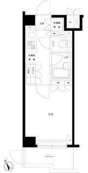 ルーブル目黒不動前の間取り画像