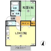 プレジール林の間取り画像