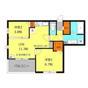 Grand Hillsの間取り画像