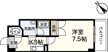 Brighton弐番館の間取り画像