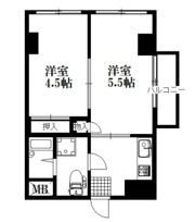 第8中島マンションの間取り画像