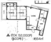 金盃第2高羽荘の間取り画像