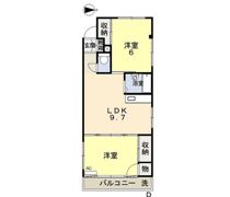 プランドール西市の間取り画像