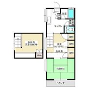 日新ハイツ鍛治町の間取り画像