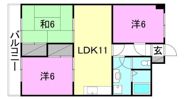 カーサグラン余戸の間取り画像