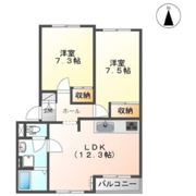 フェイバードパークD棟の間取り画像