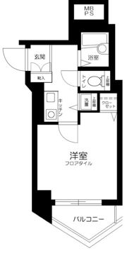 クレアシオン新中野の間取り画像