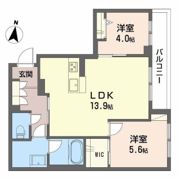 コンフォルト大元駅の間取り画像