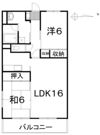 クニヒロマンションGの間取り画像