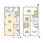 深沢1丁目貸家の間取り画像