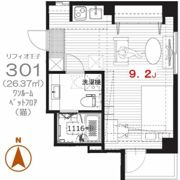 リフィオ王子の間取り画像