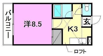ハイツ サブリナの間取り画像