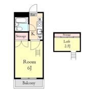 コーポラスカイトBの間取り画像