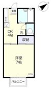 ジュネスT.O A棟の間取り画像