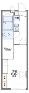 レオパレス茶屋の間取り画像