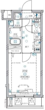 ディアレイシャス等々力の間取り画像