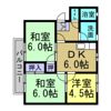 サンライフ伴野Bの間取り画像