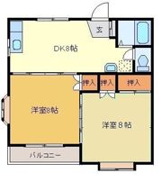 レジデンス中央の間取り画像