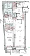 コンシェリア目黒本町 THE RESIDENCEの間取り画像