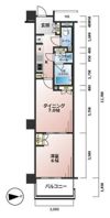 パレステージ文京江戸川橋の間取り画像