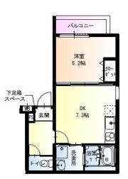 フジパレス都島御幸町Ⅱ番館の間取り画像