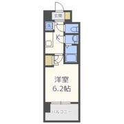 エス・キュート梅田東の間取り画像
