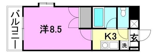 フェニックス東石井の間取り画像